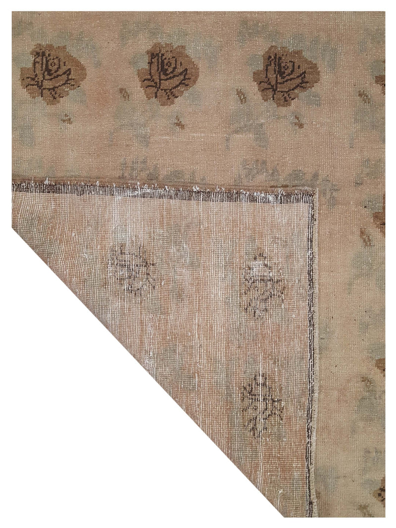 Pacific Anatolia 73680 Beige Brown Transitional Hand Knotted Rug