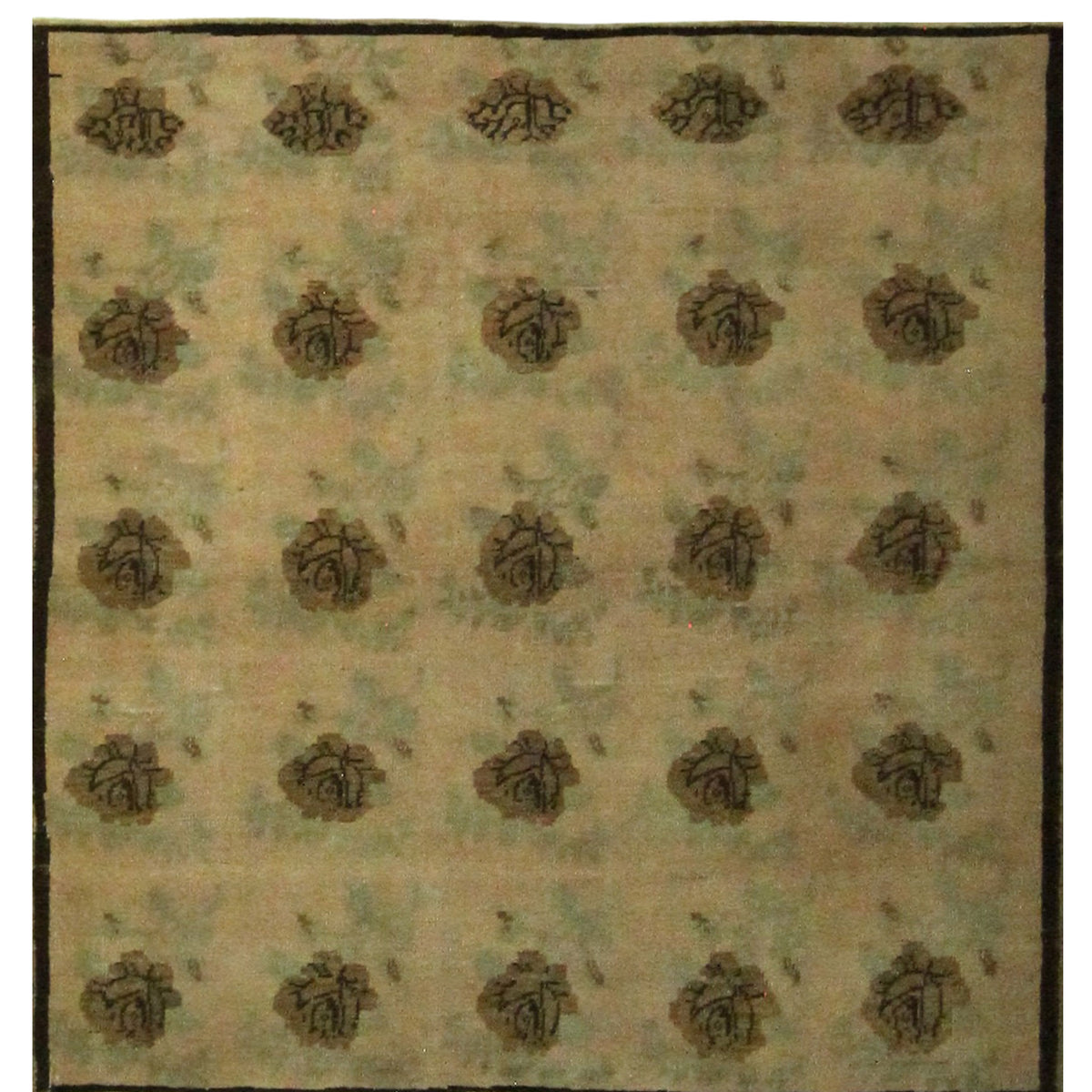 Pacific Anatolia 73680 Beige Brown Transitional Hand Knotted Rug