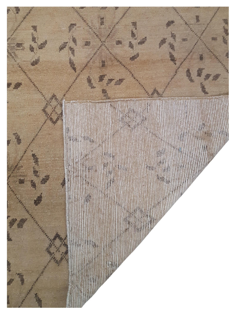 Pacific Anatolia 73681 Beige Brown Transitional Hand Knotted Rug