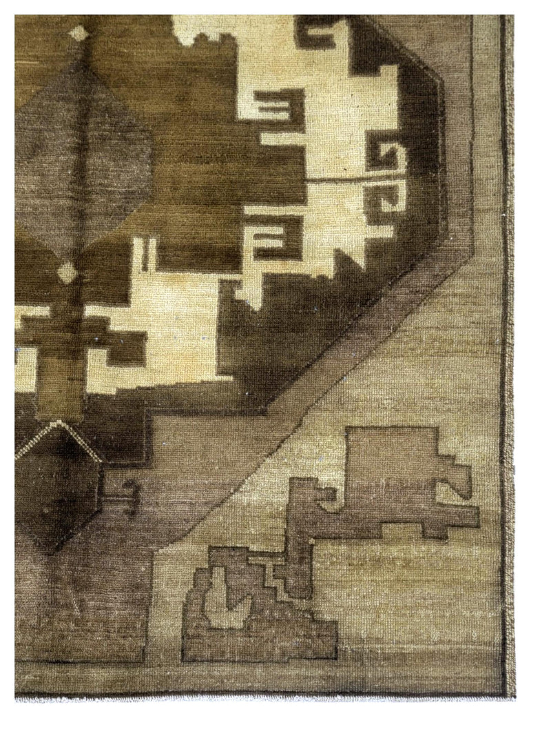 Pacific Kars 73686 Mocha Latte Transitional Hand Knotted Rug