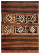 Pacific Vintage Kilim  Orange Mocha Transitional