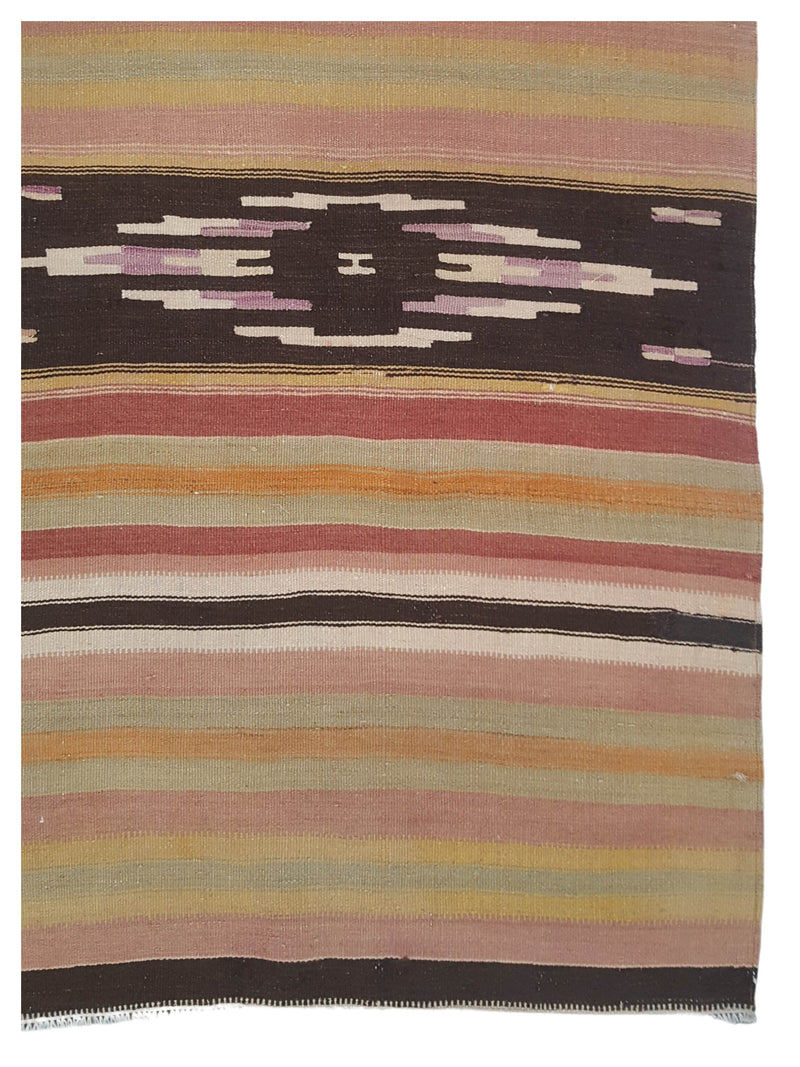 Pacific Vintage Kilim 73701 Latte Ivory Transitional Hand Woven Rugs