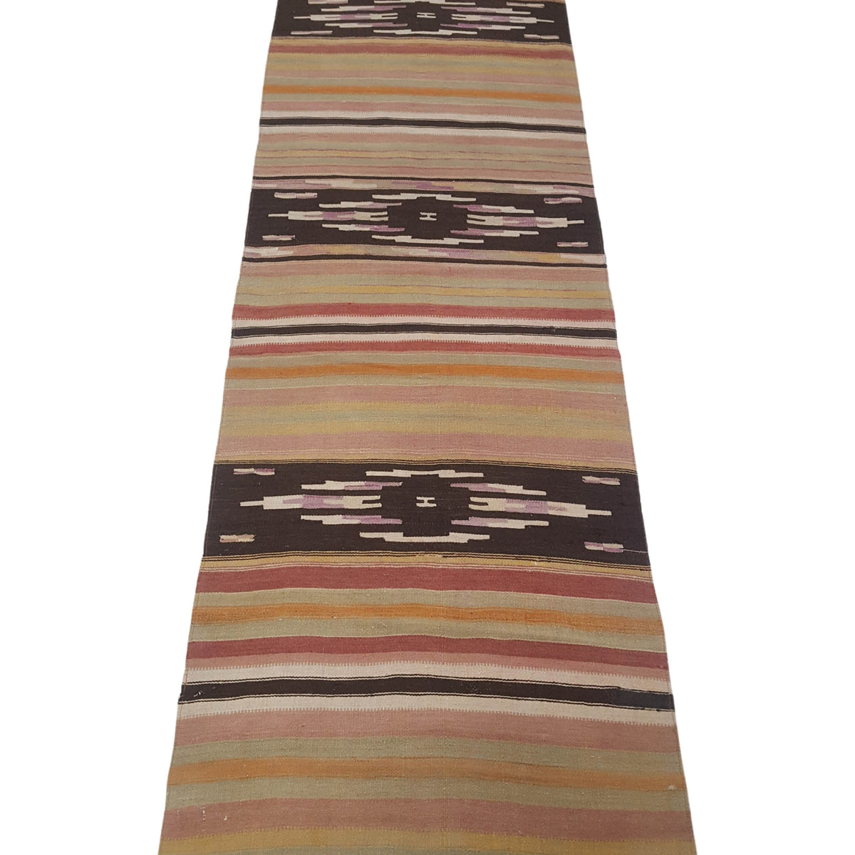 Pacific Vintage Kilim 73701 Latte Ivory Transitional Hand Woven Rugs