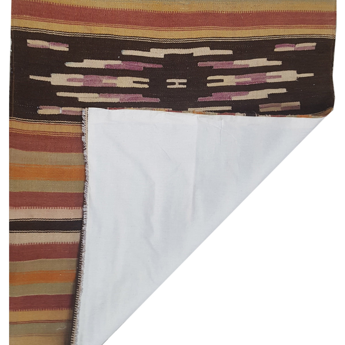 Pacific Vintage Kilim 73701 Latte Ivory Transitional Hand Woven Rugs