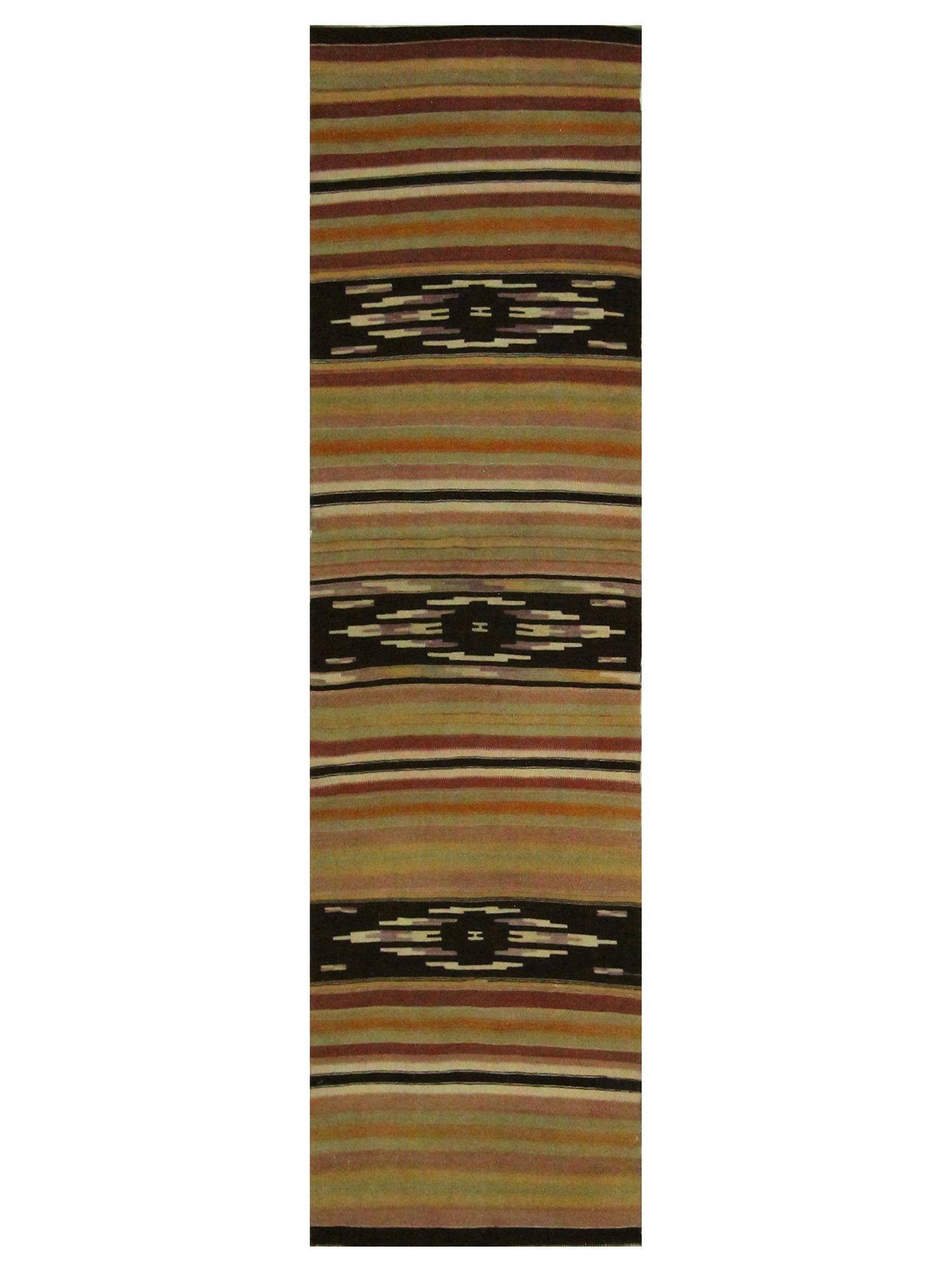 Pacific Vintage Kilim  Latte Ivory Transitional