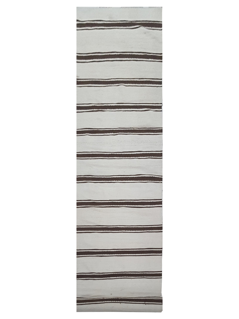 Pacific Vintage Kilim  Ivory Brown Transitional