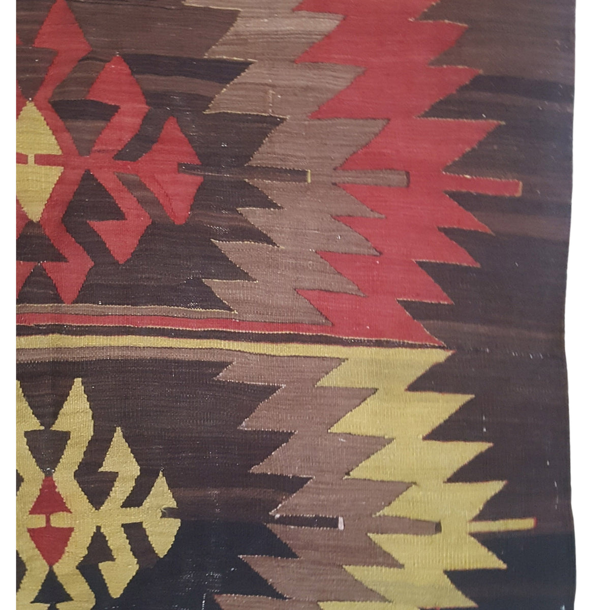 Pacific Vintage Kilim 73703 Brown Multi Transitional Hand Woven Rugs