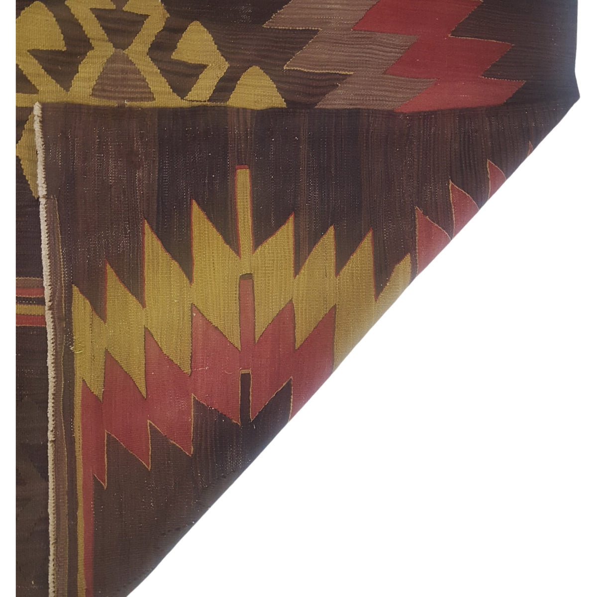 Pacific Vintage Kilim 73703 Brown Multi Transitional Hand Woven Rugs