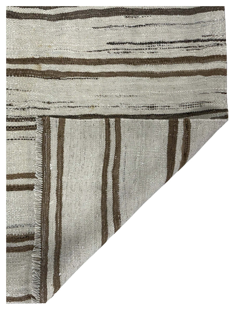 Pacific Vintage Kilim 73705 Ivory Brown Transitional Hand Woven Rugs