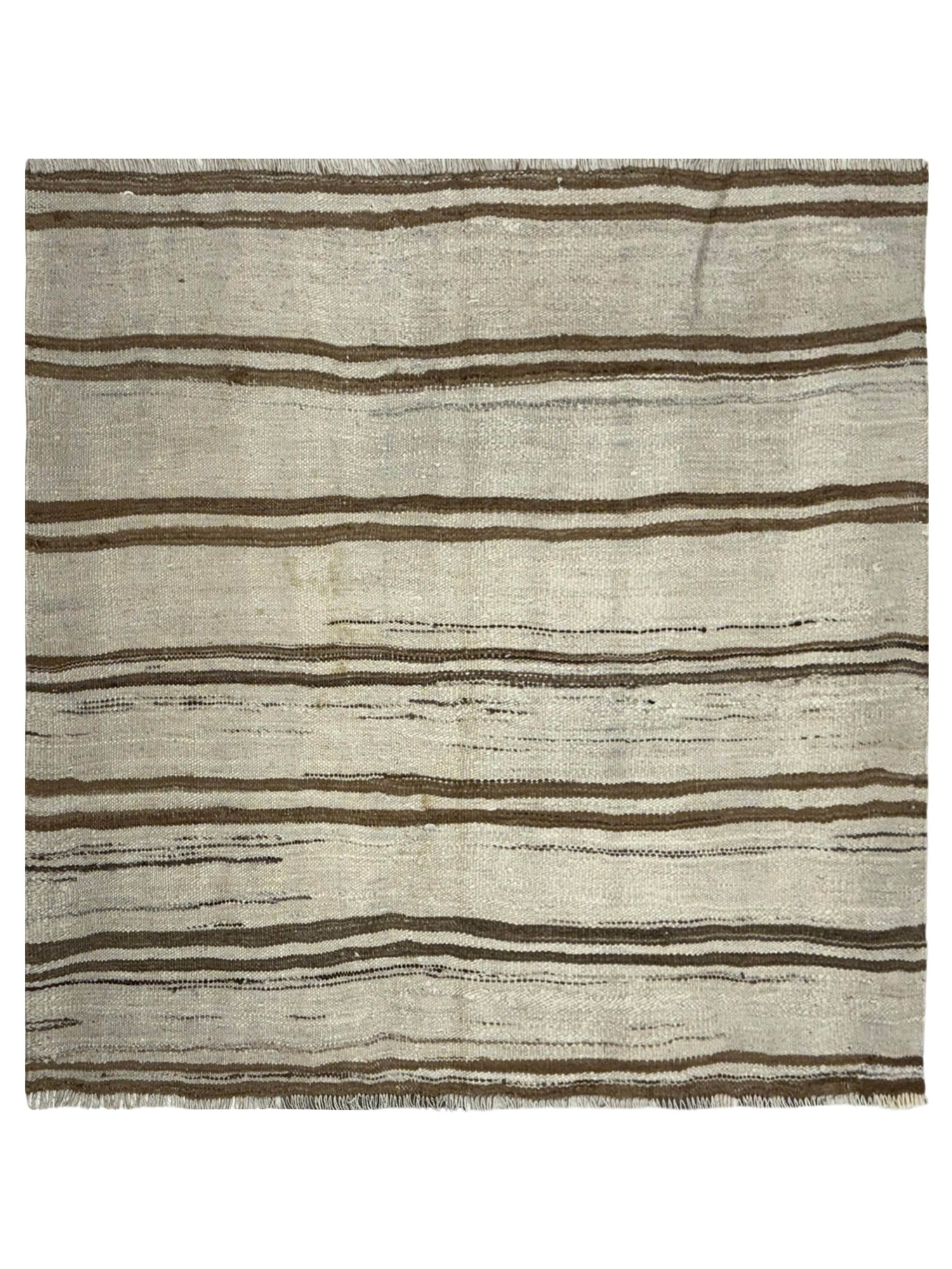 Pacific Vintage Kilim  Ivory Brown Transitional