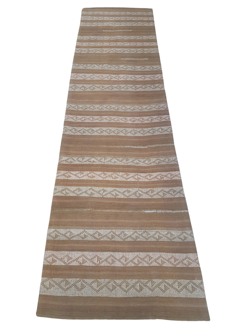 Pacific Vintage Kilim 73710 Latte Ivory Transitional Hand Woven Rugs