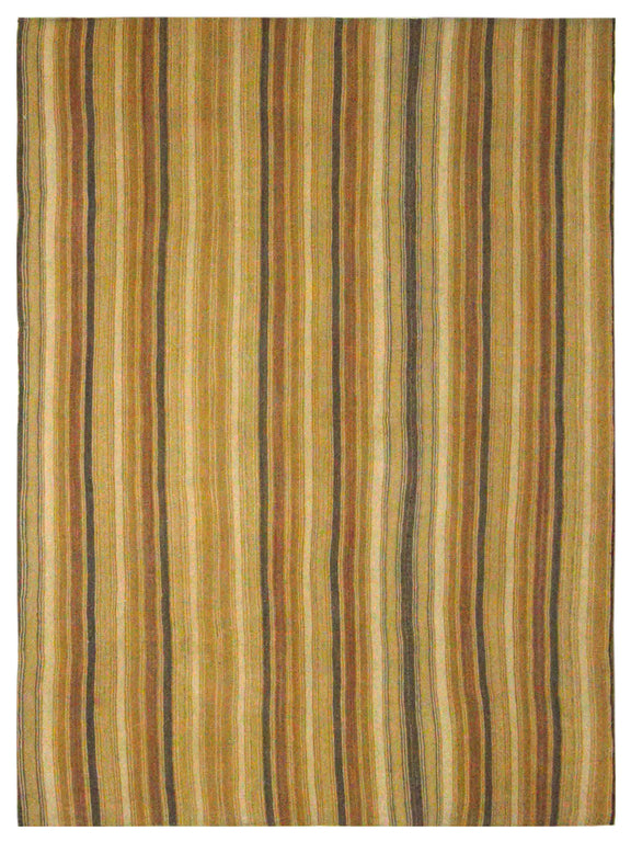 Pacific Vintage Kilim  Yellow Brown Transitional