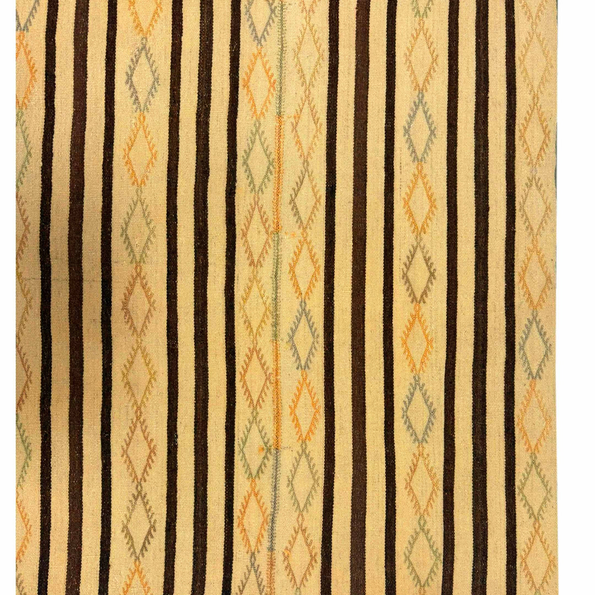 Pacific Vintage Kilim 73718 Ivory Brown Transitional Hand Woven Rugs