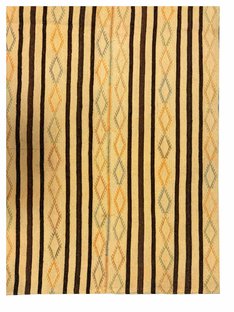 Pacific Vintage Kilim 73718 Ivory Brown Transitional Hand Woven Rugs