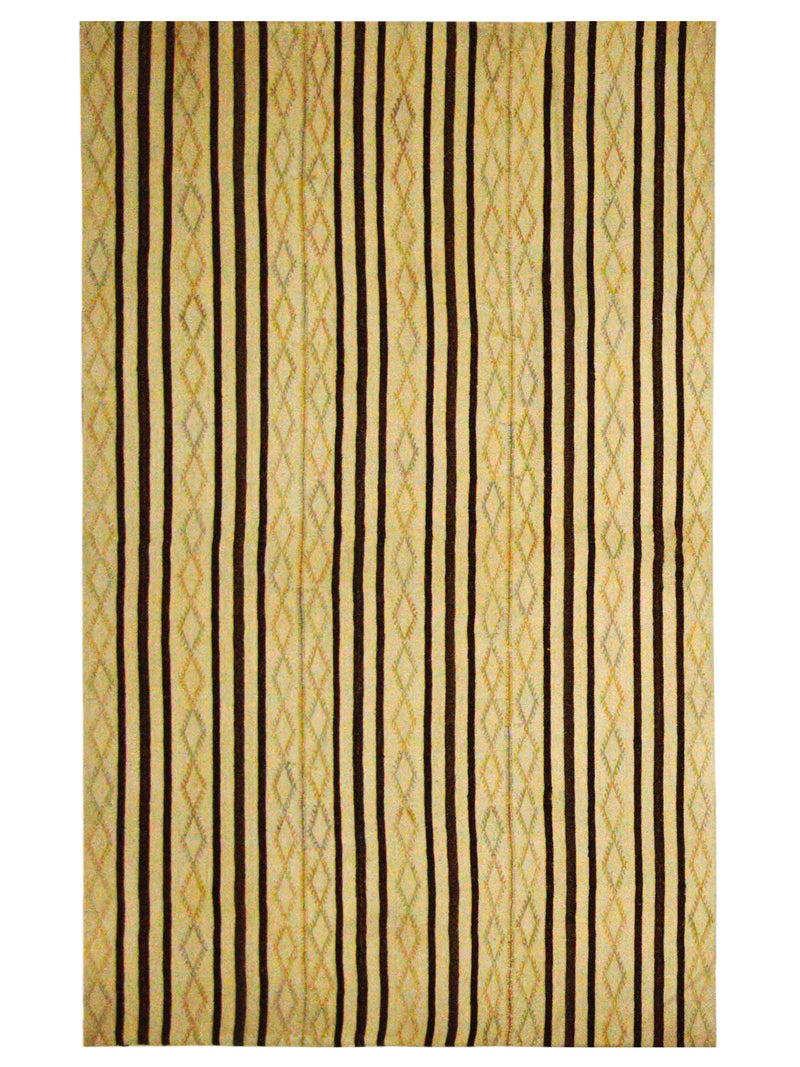 Pacific Vintage Kilim  Ivory Brown Transitional