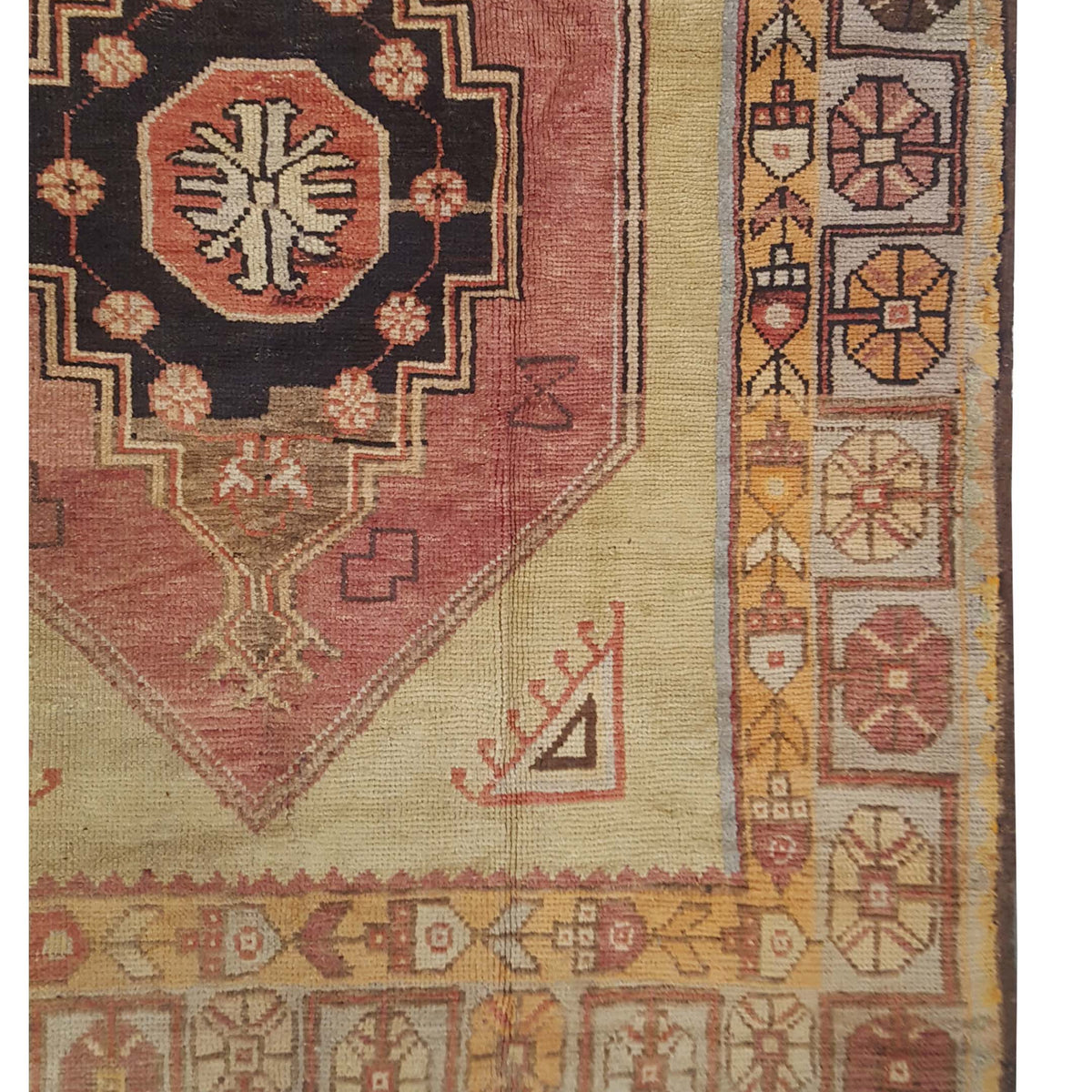Pacific Anatolia 73734 Gold Rust Transitional Hand Knotted Rug
