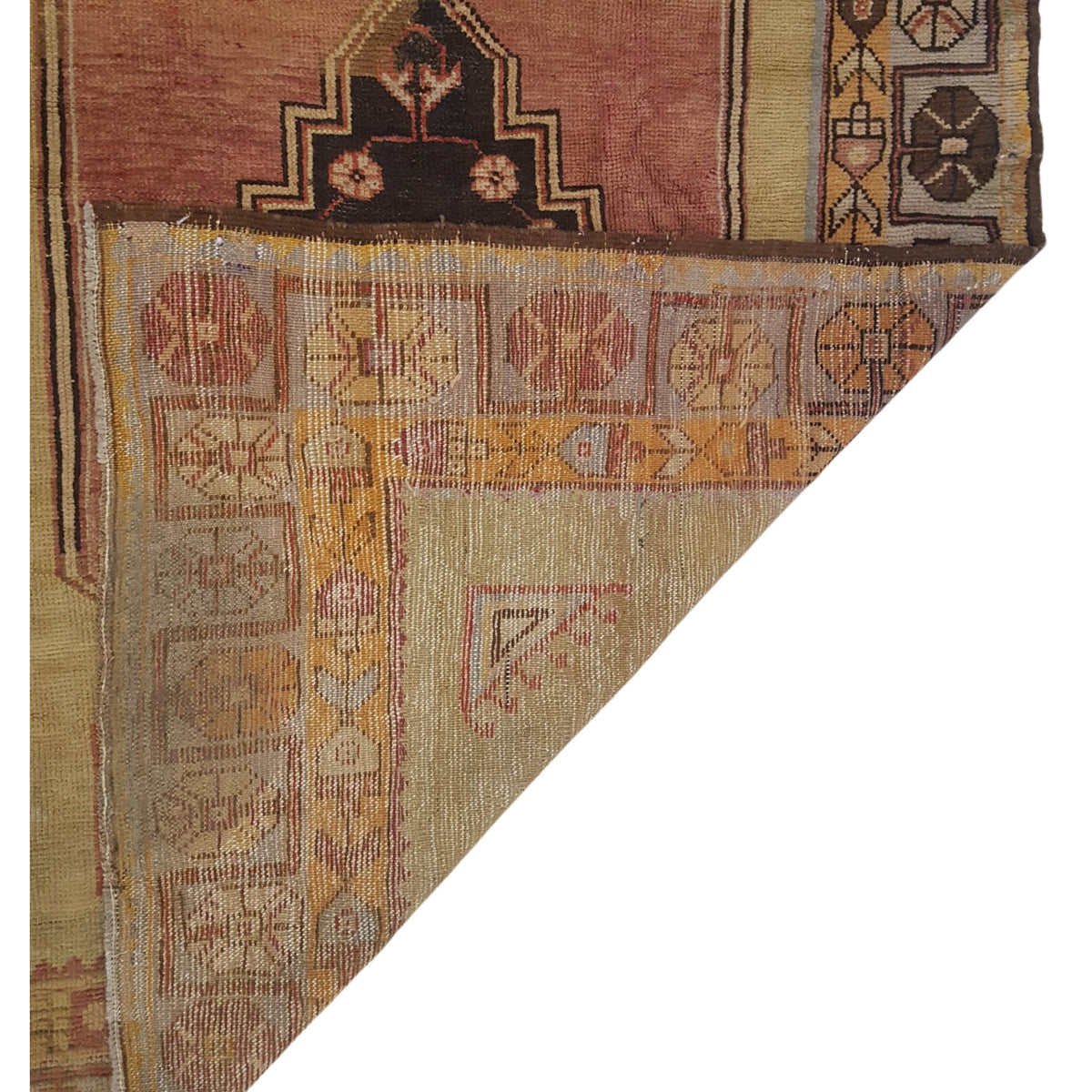 Pacific Anatolia 73734 Gold Rust Transitional Hand Knotted Rug