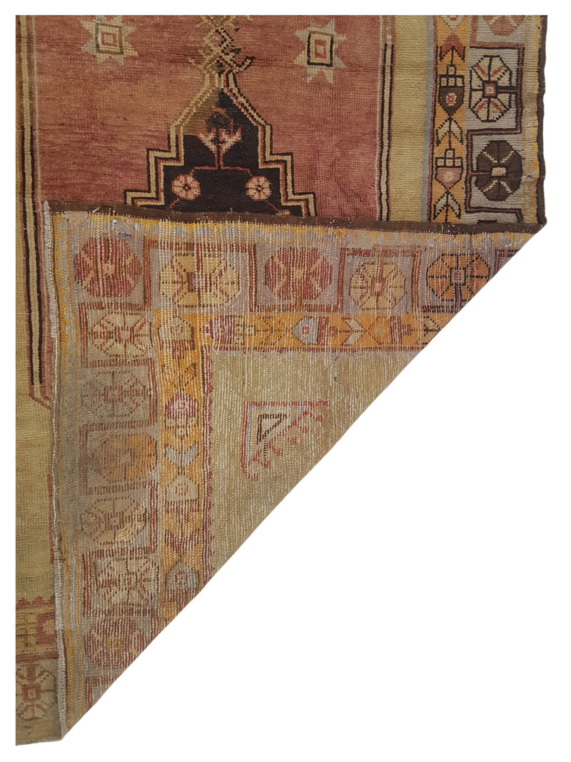 Pacific Anatolia 73734 Gold Rust Transitional Hand Knotted Rug