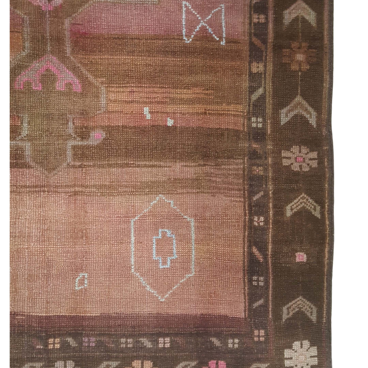 Pacific Anatolia 73737 Mocha Pomegrante Transitional Hand Knotted Rug