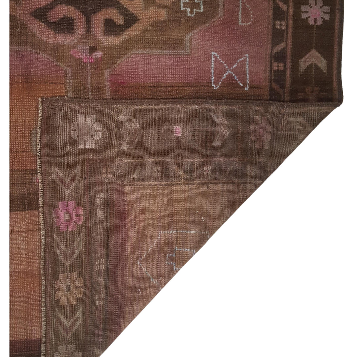 Pacific Anatolia 73737 Mocha Pomegrante Transitional Hand Knotted Rug