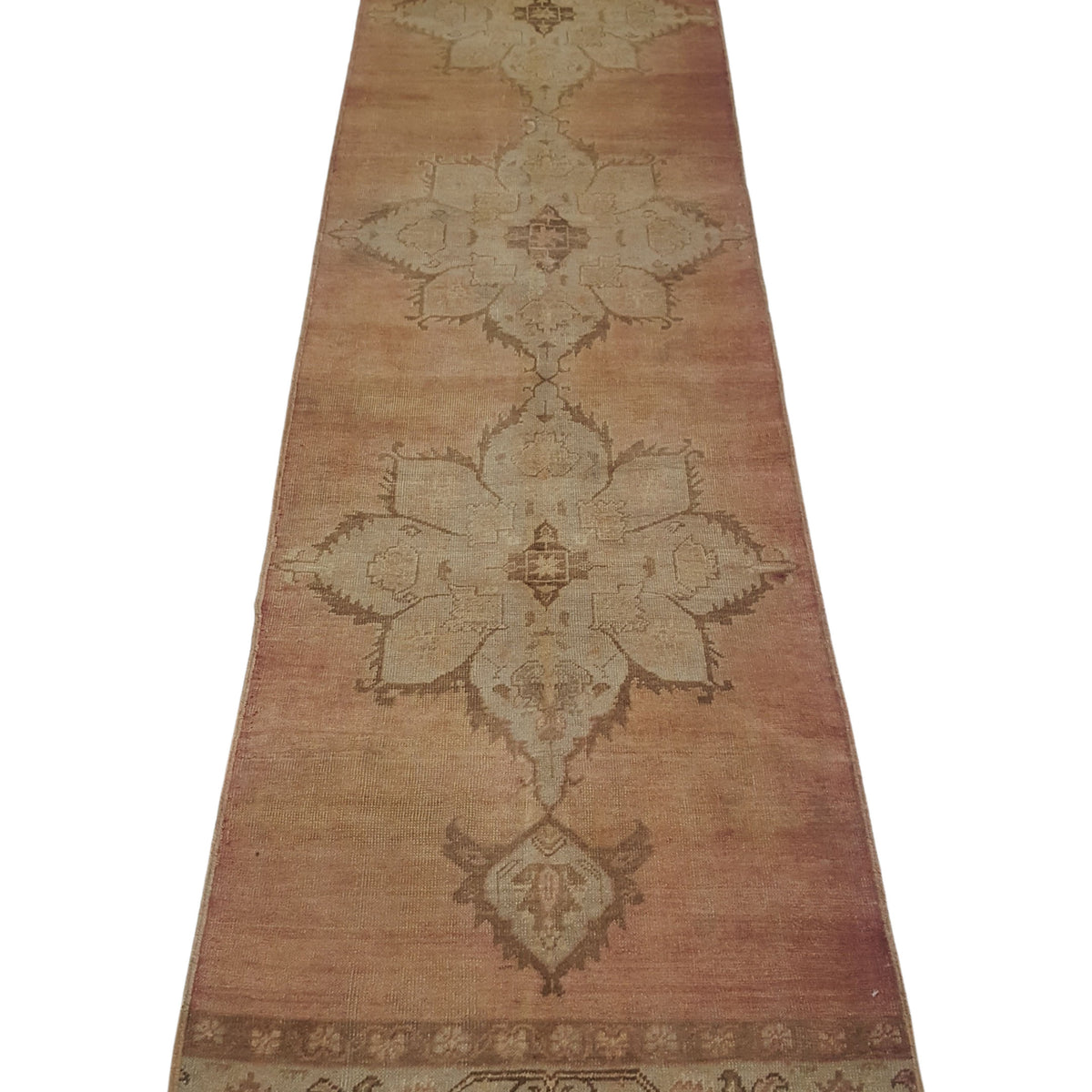 Pacific Anatolia 73742 Rust Latte Transitional Hand Knotted Rug