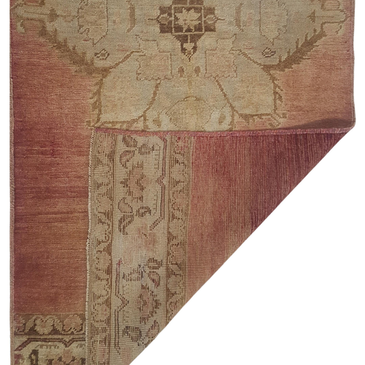 Pacific Anatolia 73742 Rust Latte Transitional Hand Knotted Rug