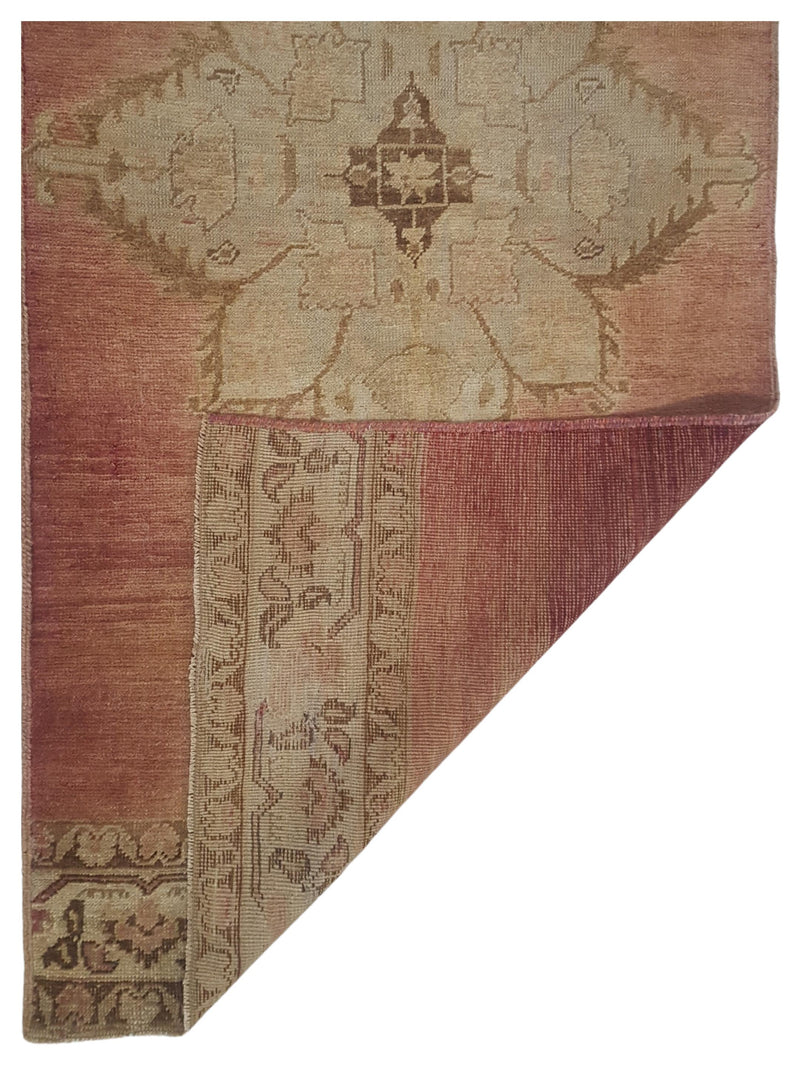 Pacific Anatolia 73742 Rust Latte Transitional Hand Knotted Rug