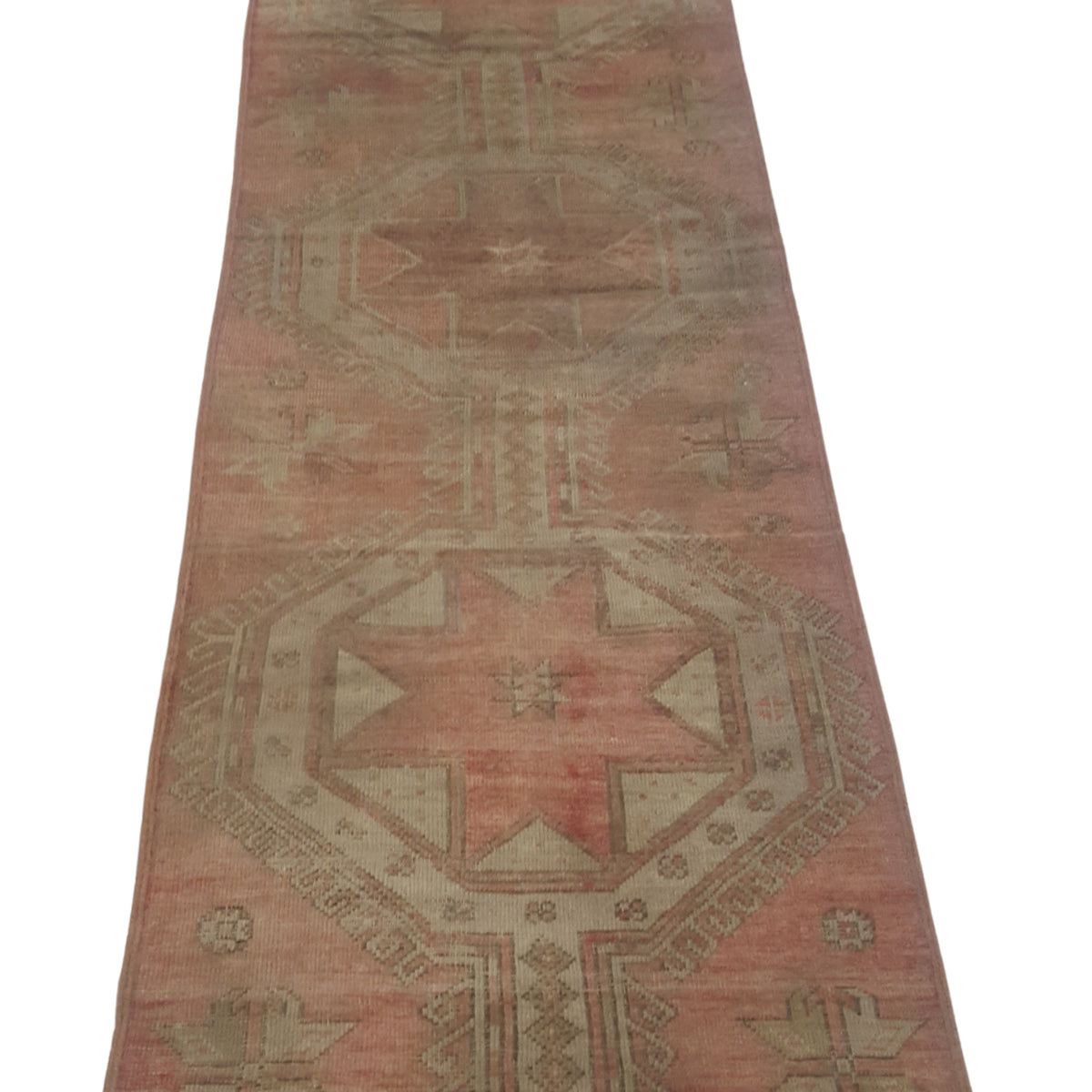 Pacific Anatolia 73745 Rust Latte Transitional Hand Knotted Rug