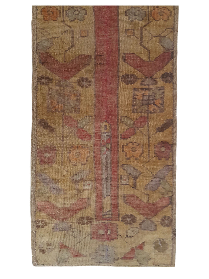Pacific Anatolia 73751 Camel Red Transitional Hand Knotted Rug
