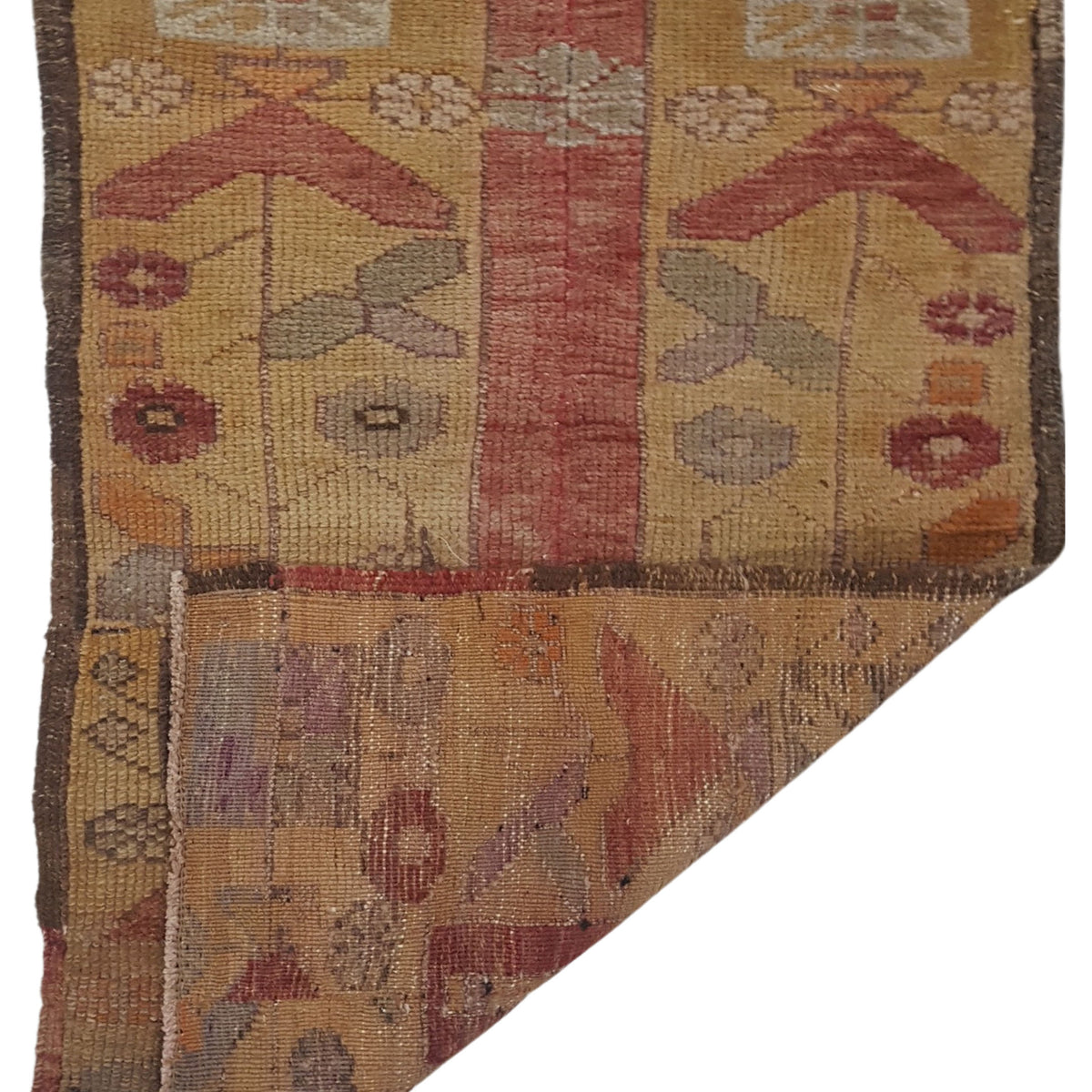 Pacific Anatolia 73751 Camel Red Transitional Hand Knotted Rug