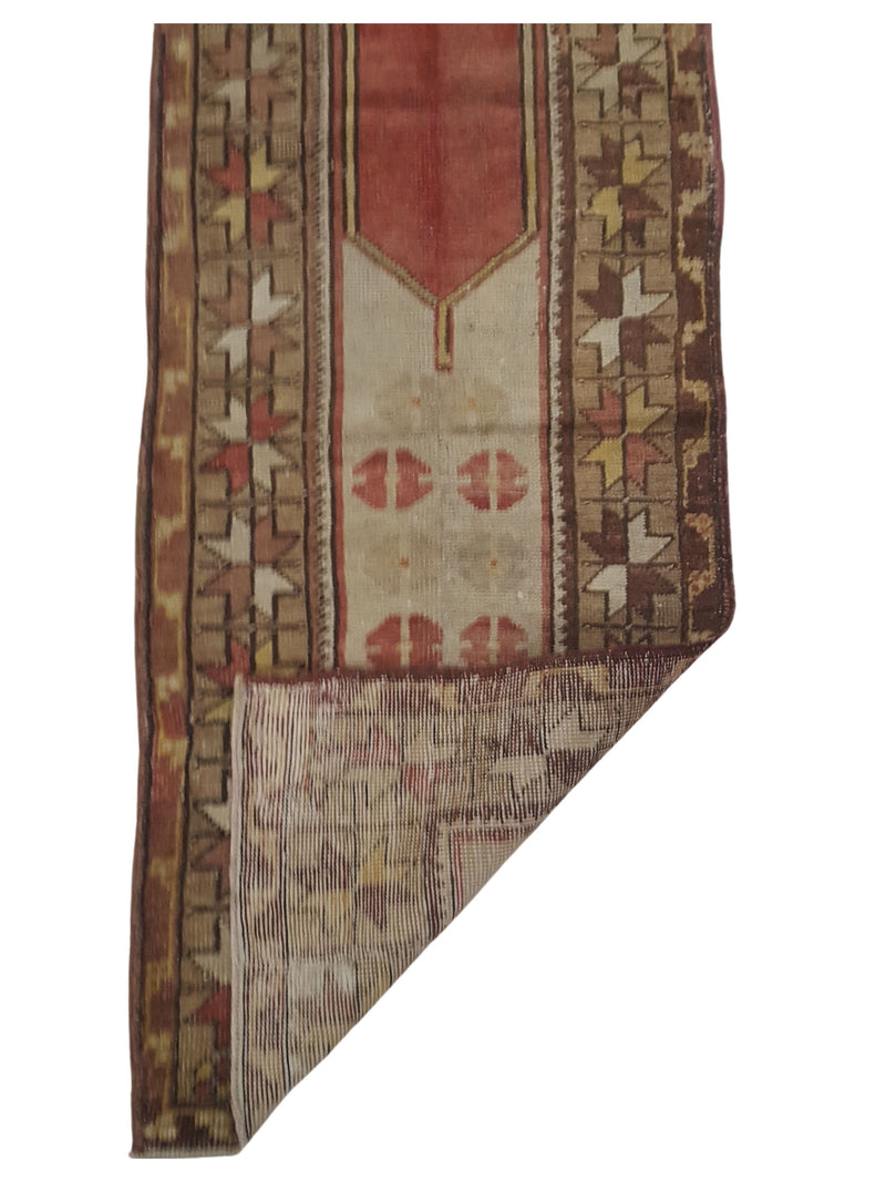 Pacific Anatolia 73752 Ivory Brown Transitional Hand Knotted Rug