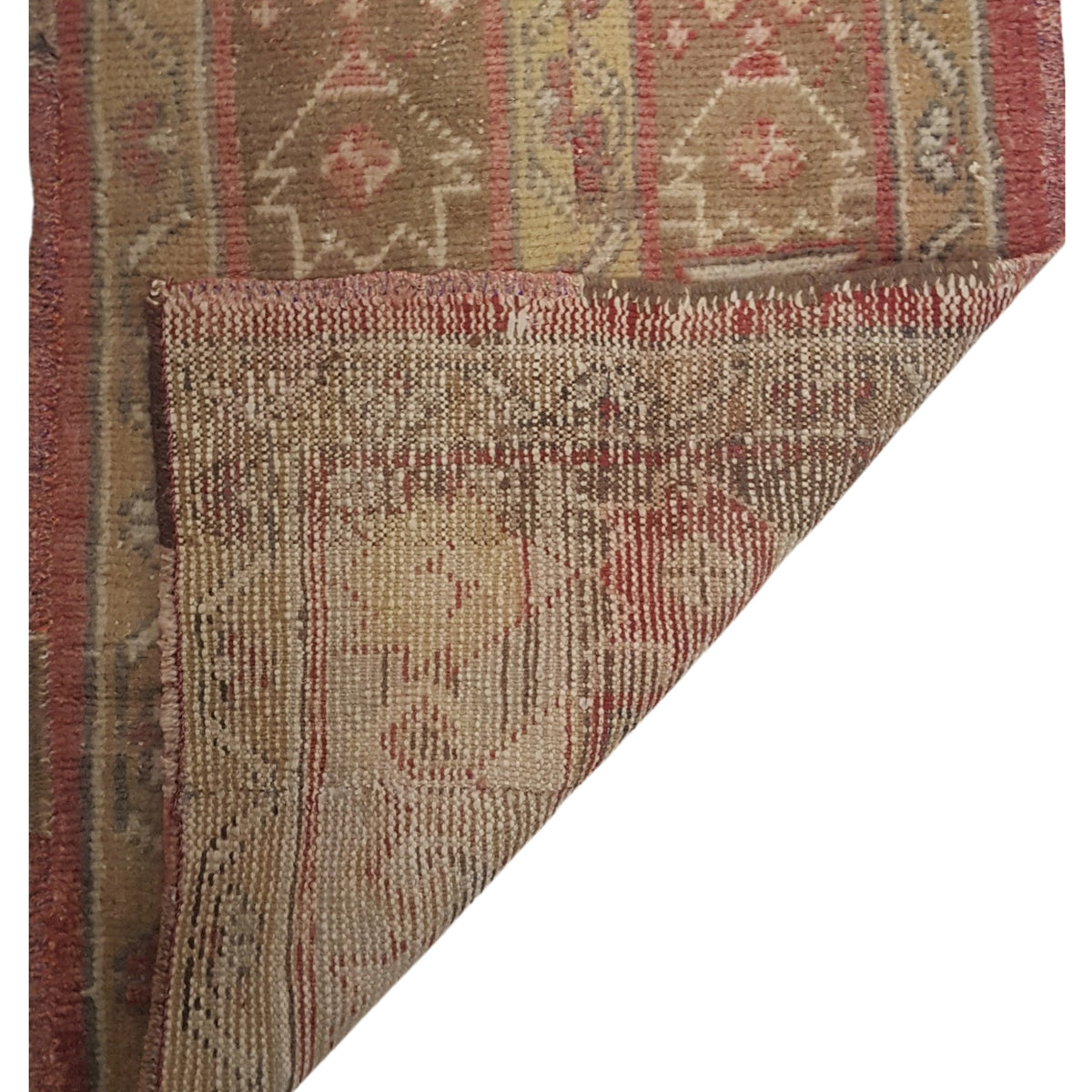 Pacific Anatolia 73753 Rust Beige Transitional Hand Knotted Rug