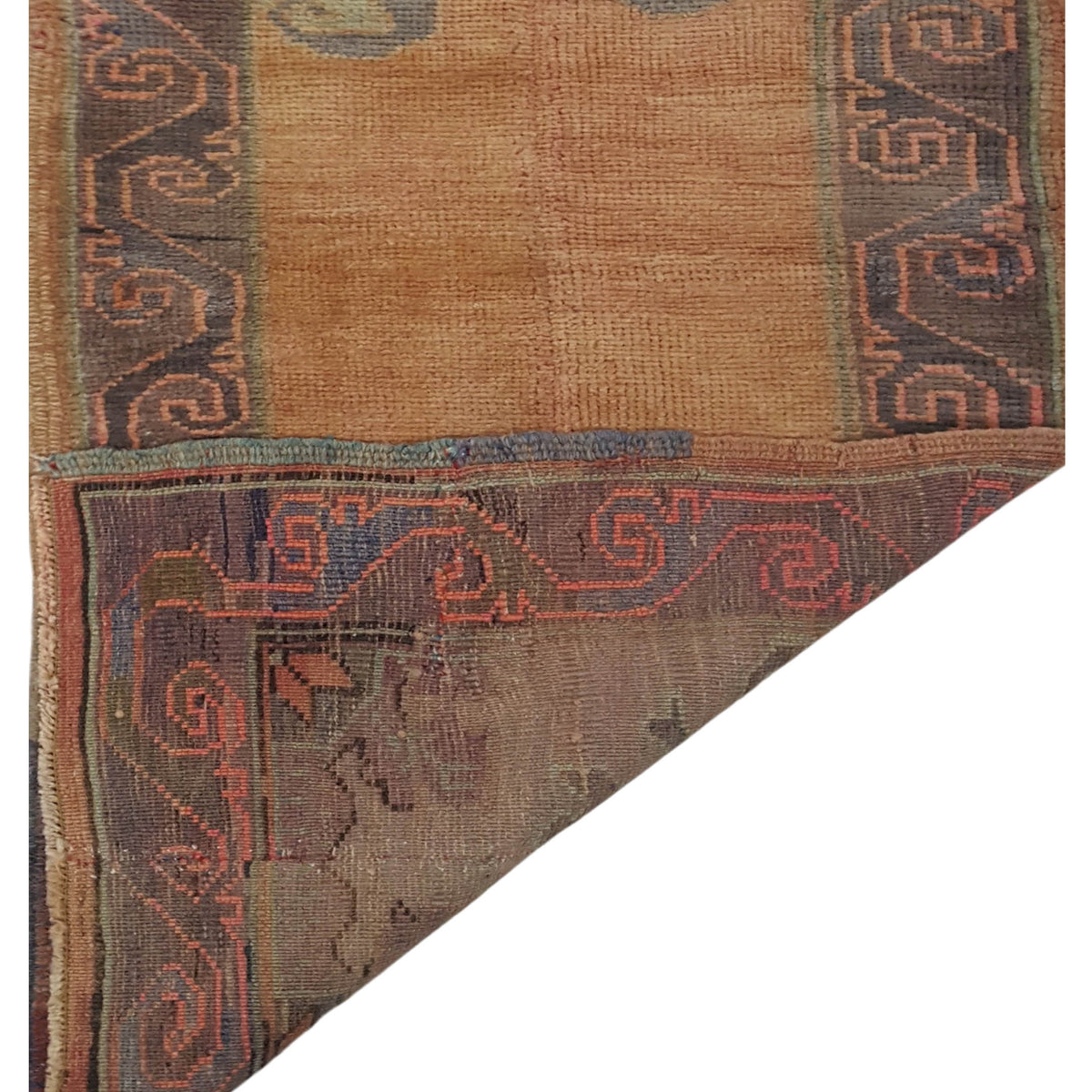 Pacific Anatolia 73755 Orange Grey Transitional Hand Knotted Rug
