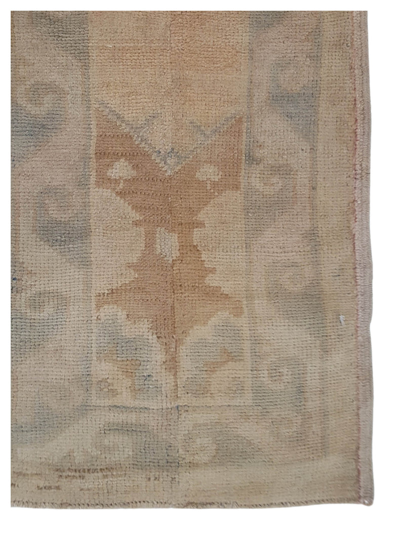 Pacific Anatolia 73757 Camel Navy Transitional Hand Knotted Rug