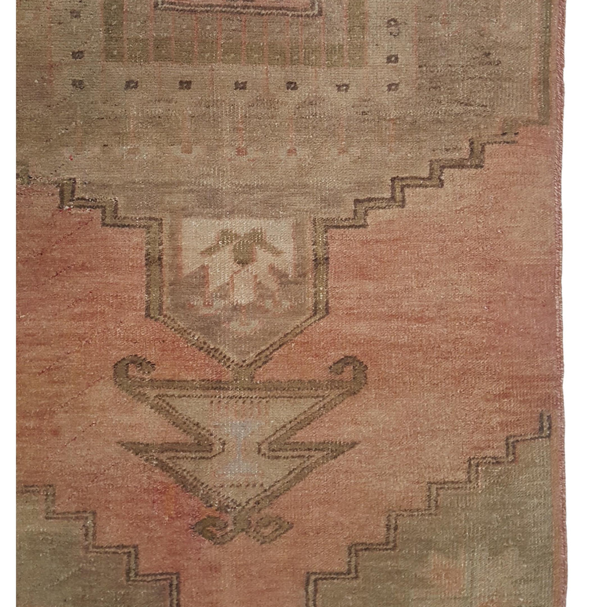 Pacific Anatolia 73761 Peach Camel Transitional Hand Knotted Rug