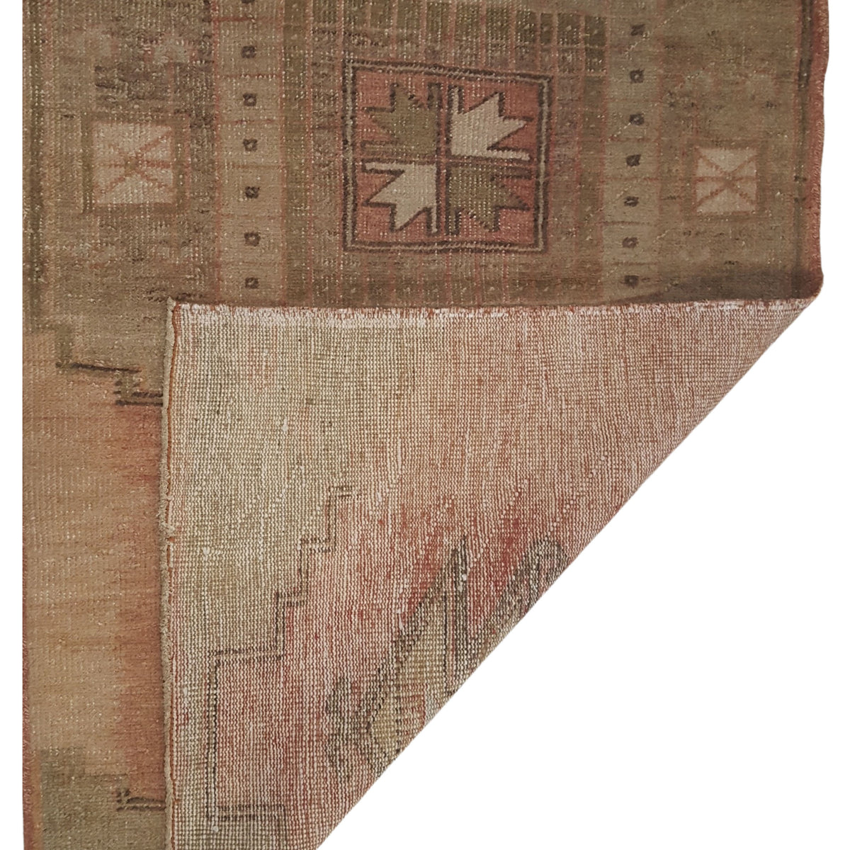 Pacific Anatolia 73761 Peach Camel Transitional Hand Knotted Rug