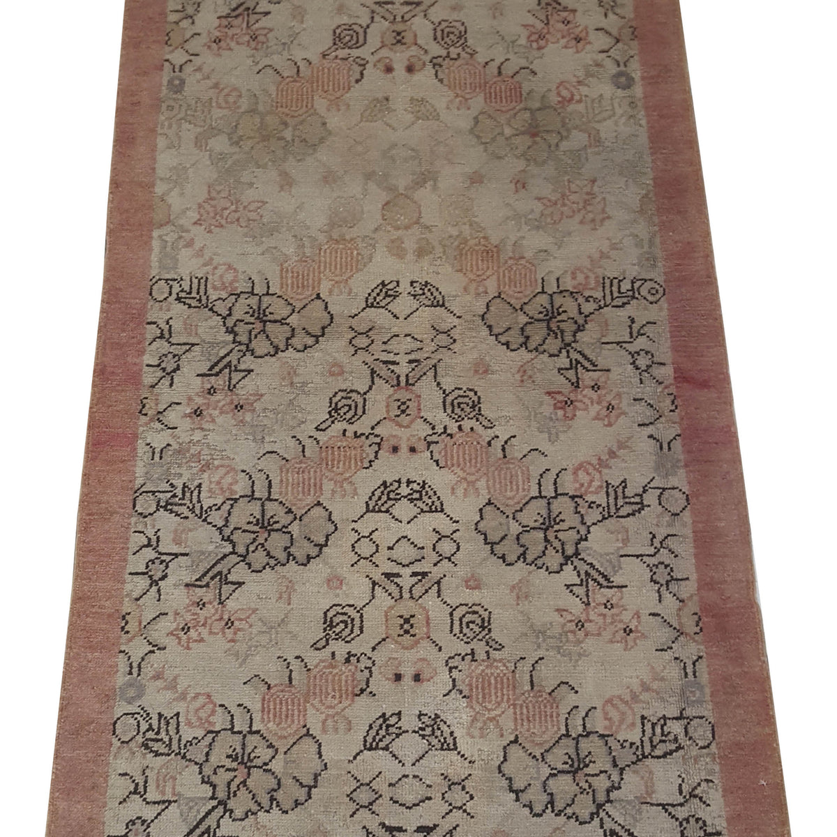 Pacific Anatolia 73769 Beige Pink Transitional Hand Knotted Rug