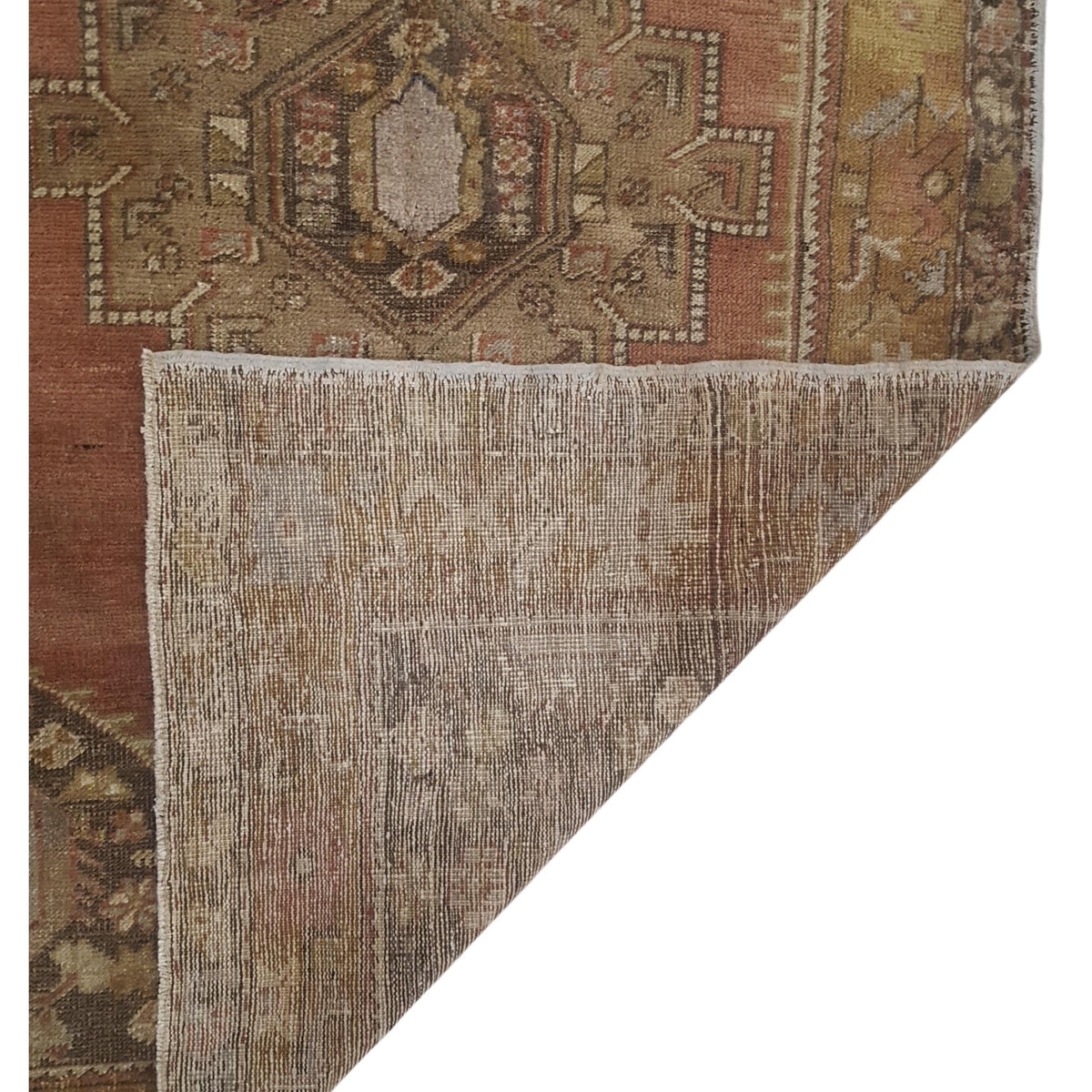 Pacific Anatolia 73770 Rust Gold Transitional Hand Knotted Rug