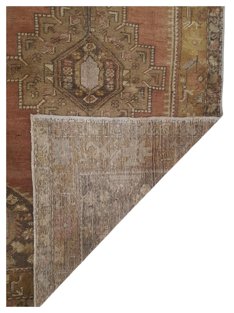 Pacific Anatolia 73770 Rust Gold Transitional Hand Knotted Rug