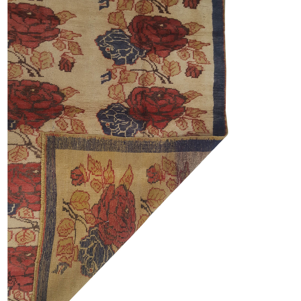 Pacific Anatolia 73771 Beige Rose Transitional Hand Knotted Rug