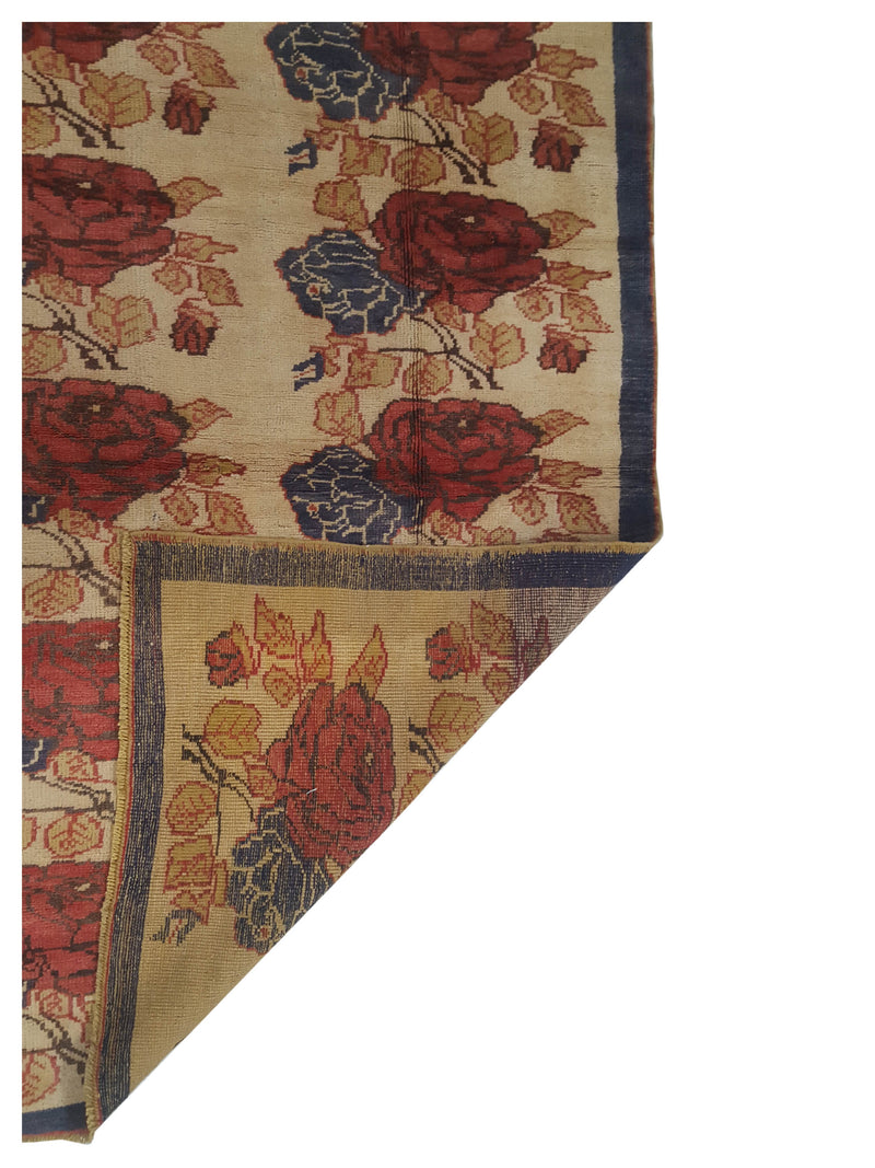 Pacific Anatolia 73771 Beige Rose Transitional Hand Knotted Rug