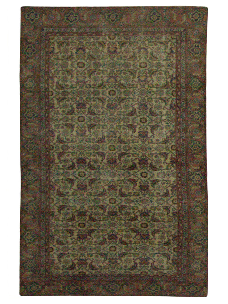 Fasa Antique Farahan  Ivory Red Transitional
