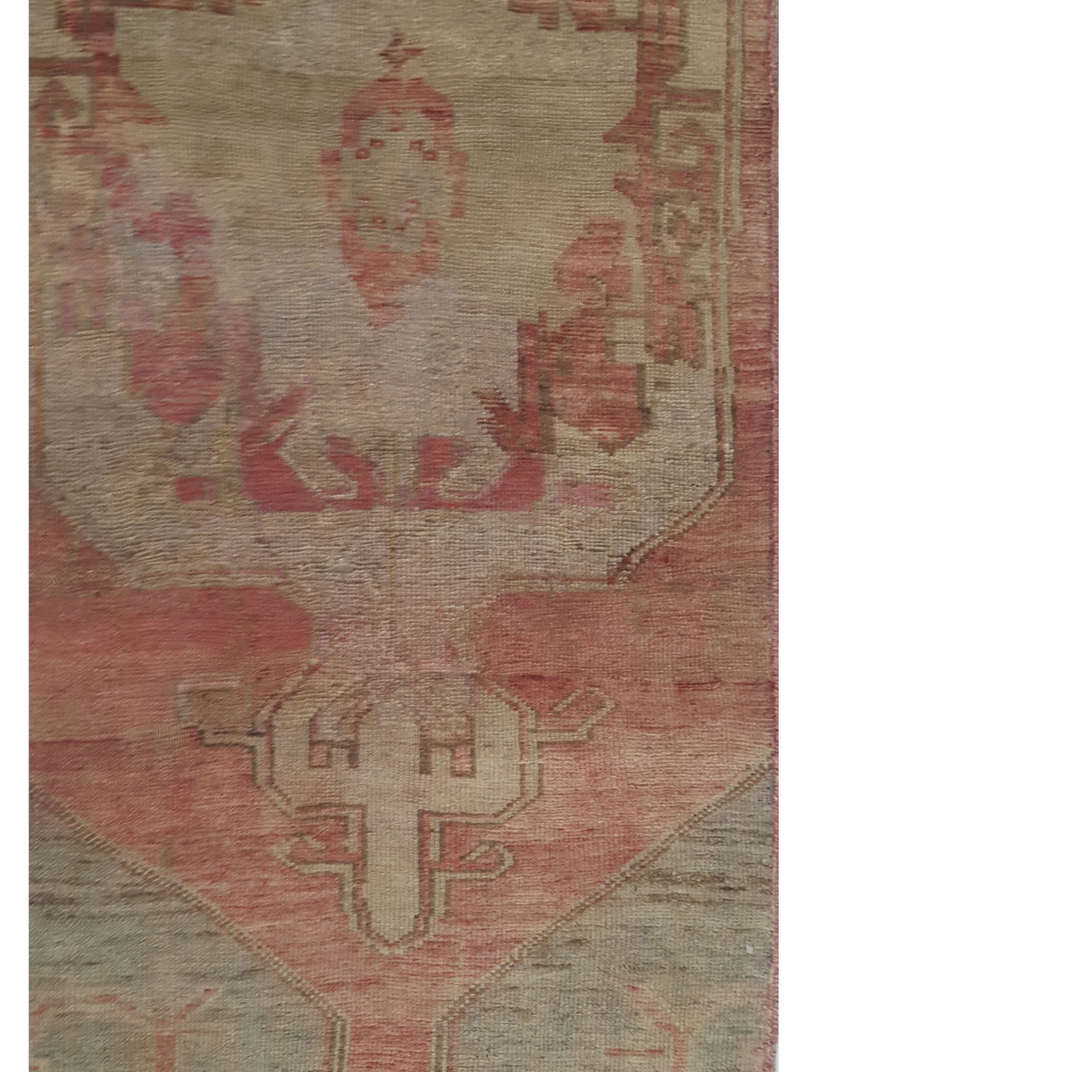 Pacific Anatolia 73775 Rust Camel Transitional Hand Knotted Rug