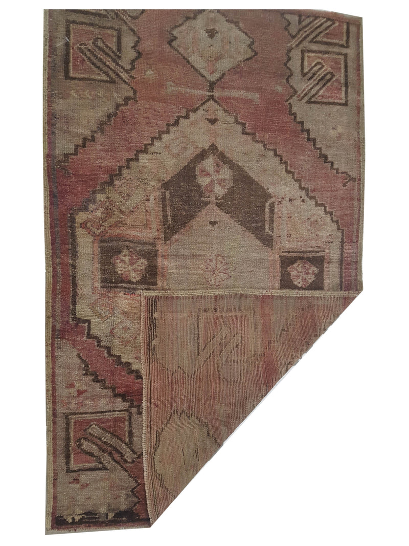 Pacific Anatolia 73777 Rust Camel Transitional Hand Knotted Rug