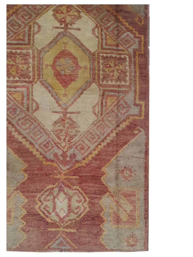 Pacific Anatolia 73779 Red Beige Transitional Hand Knotted Rug