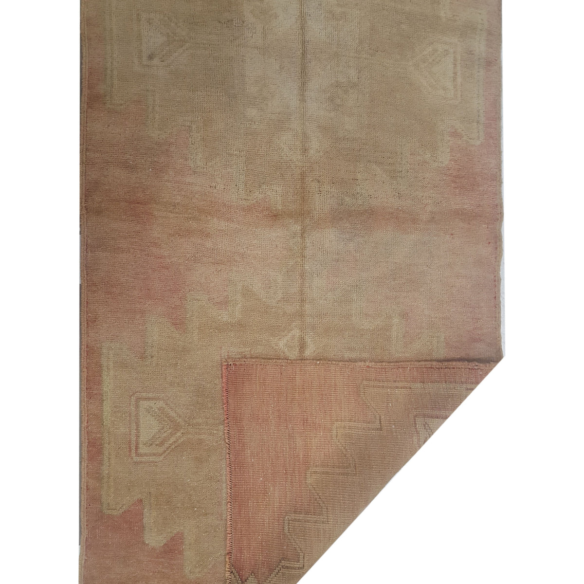 Pacific Anatolia 73780 Beige Orange Transitional Hand Knotted Rug