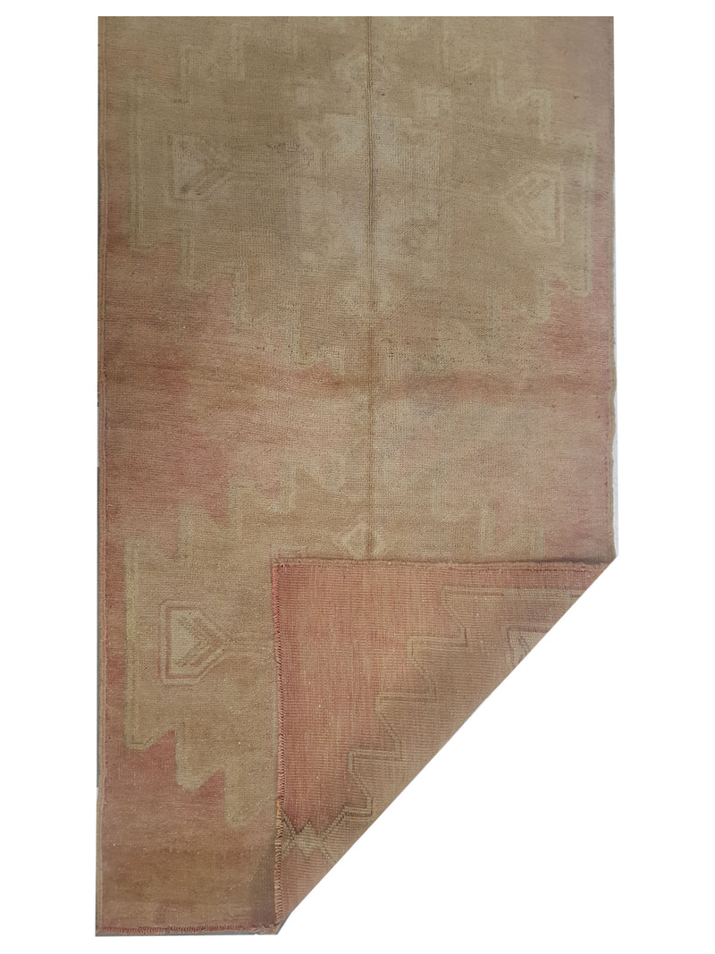 Pacific Anatolia 73780 Beige Orange Transitional Hand Knotted Rug