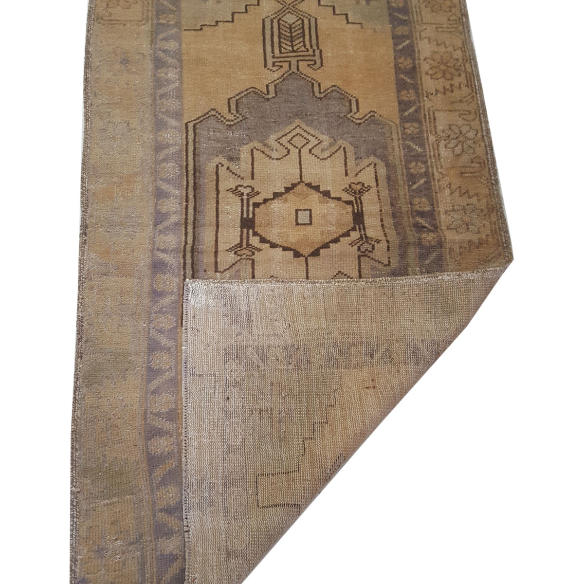 Pacific Anatolia 73781 Camel Grey Transitional Hand Knotted Rug