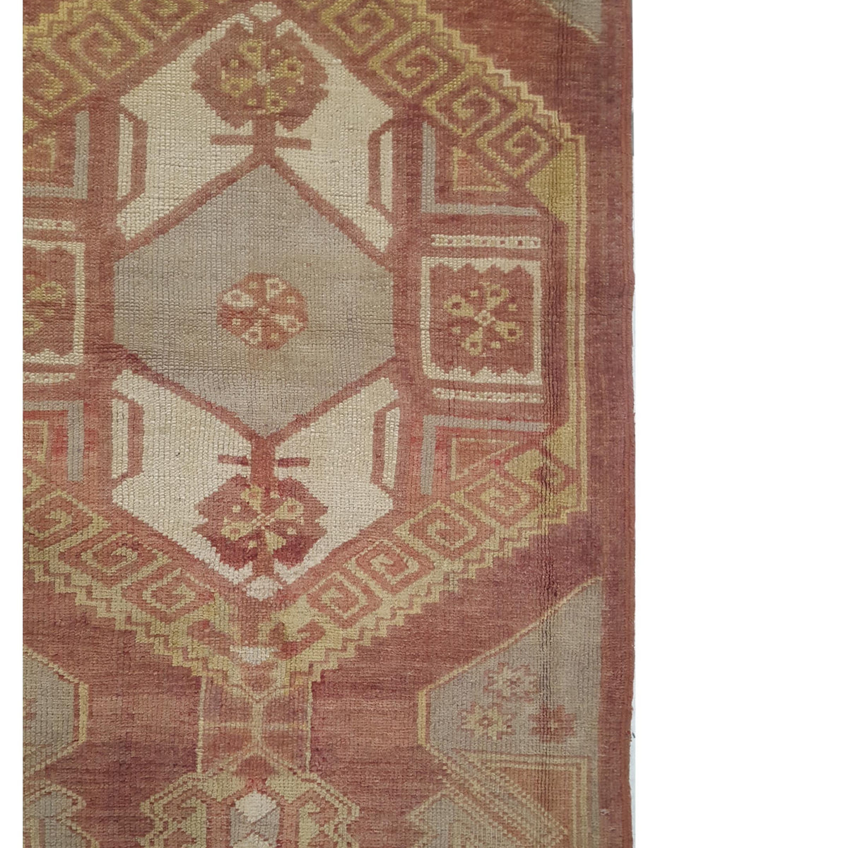 Pacific Anatolia 73782 Red Beige Transitional Hand Knotted Rug