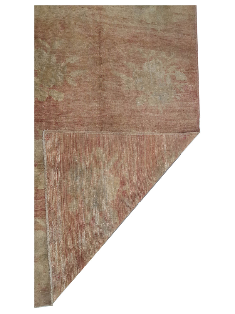 Pacific Anatolia 73783 Orange Beige Transitional Hand Knotted Rug